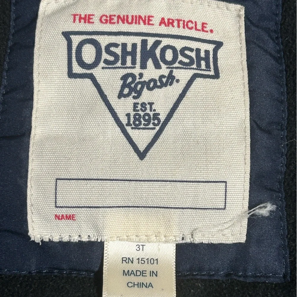 OshKosh B'gosh Dark Blue Button Detail